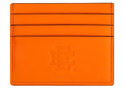 Pre-owned Eric Emanuel Men's  Ee Wallet In Orange