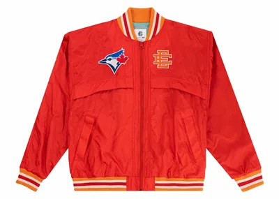 Pre-owned Eric Emanuel Men's  Ee Windbreaker In Philadelphia Phillies