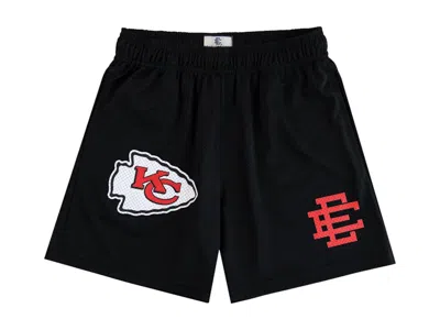 Pre-owned Eric Emanuel Men's  X Nfl Ee Basic Kansas City Chiefs Short In Black