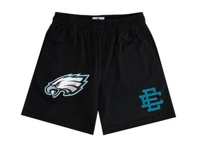 Pre-owned Eric Emanuel Men's  X Nfl Ee Basic Philadelphia Eagles Short In Black