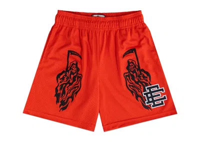 Pre-owned Eric Emanuel Men's  X Warren Lotas Short In Orange/black