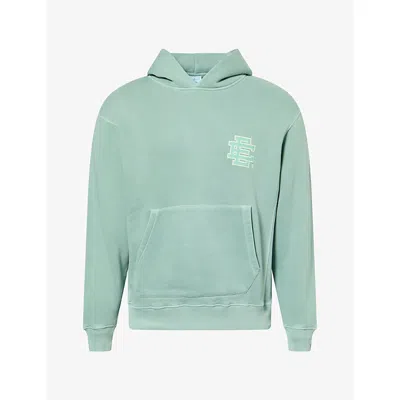 Eric Emanuel Mens  Core Heritage Cotton-jersey Hoody In Leafy Green