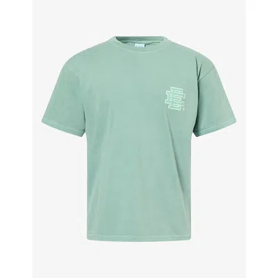 Eric Emanuel Mens  Core Heritage Cotton-jersey T-shirt In Leafy Green