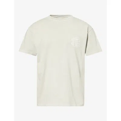 Eric Emanuel Mens Grey Core Heritage Cotton-jersey T-shirt Xl