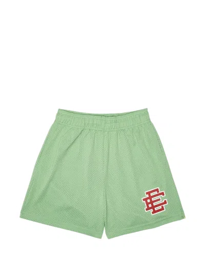 Eric Emanuel Mesh Shorts In Green