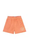 Eric Emanuel Mesh Shorts In Orange