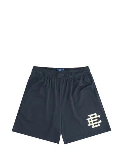 Eric Emanuel Mesh Track Shorts In Blue