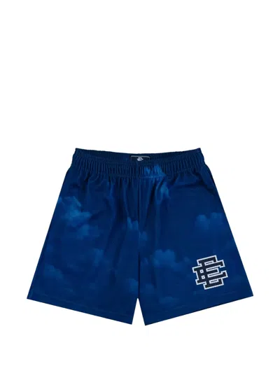 Eric Emanuel Night Cloud Ee Shorts In Animal Print