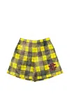 Eric Emanuel Plaid-pattern Shorts In Multi