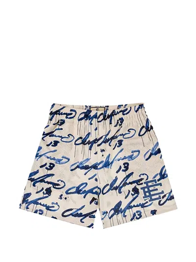 Eric Emanuel Tyrrell Winston Graffiti-print Shorts In Multi