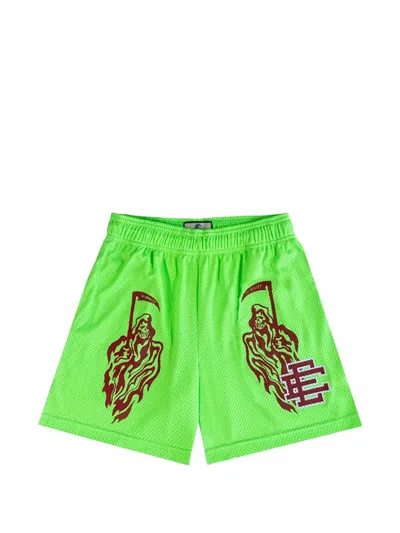 Eric Emanuel Warren Lotas Graphic-print Shorts In Blue