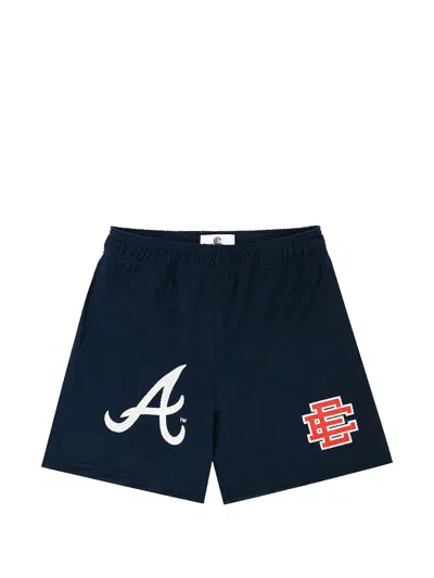 Eric Emanuel X Atlanta Braves Mesh Shorts In Blue