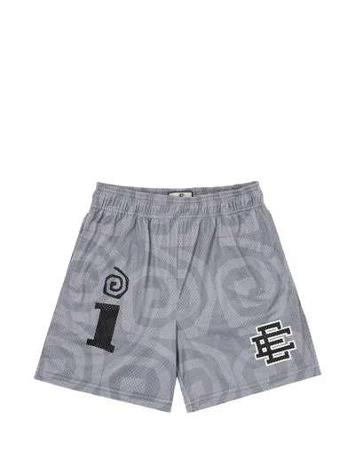 Eric Emanuel X Interscope Records Mesh Shorts In Gray