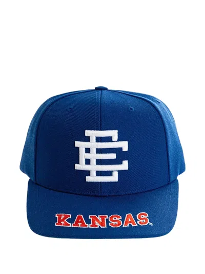 Eric Emanuel X Kansas Logo Cap In Blue