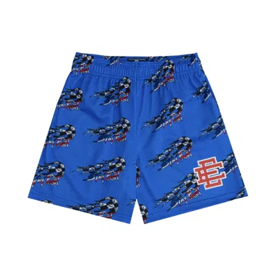 Pre-owned Eric Emanuel X Matty Boy Ee Basic Short 'blue' | Men's Size L