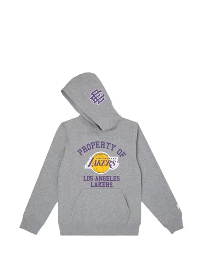 Eric Emanuel X Nba Los Angeles Lakers Hoodie In Gray