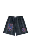Eric Emanuel X Ny Mets Ee Basic Mesh Shorts In Multi