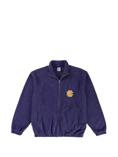 Eric Emanuel Zip-up Sweater In Blue