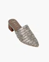 Eric Javits Aura Mule Silver In 6