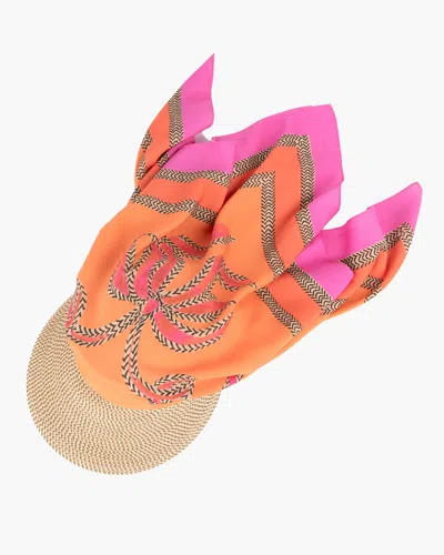 Eric Javits Bandana Visor In Calypso