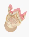 Eric Javits Bandana Visor In Peanut Mix