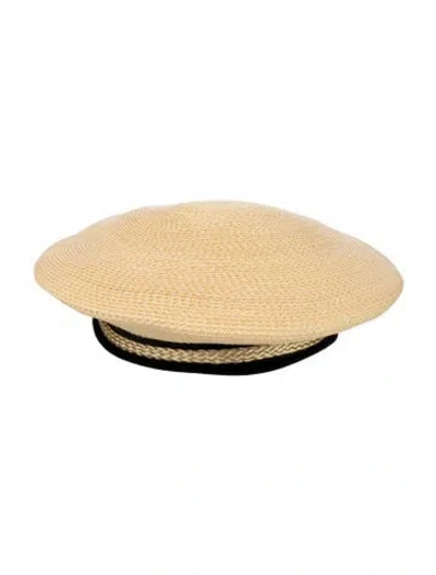Pre-owned Eric Javits Barret Hat In Black/neutrals