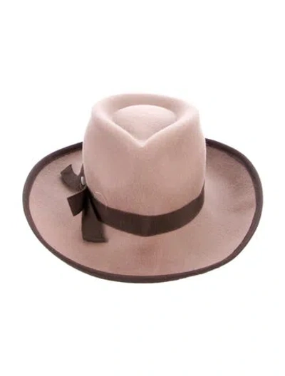 Pre-owned Eric Javits Bucket Hat In Neutral