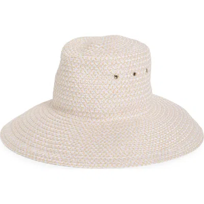 Eric Javits Camp Jav Straw Hat In White