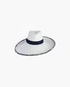 Eric Javits Caroline In White/navy