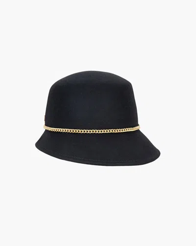 Eric Javits Chain Cloche In Black