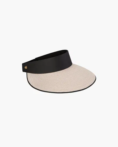 Eric Javits Champ Ii In Cream/black