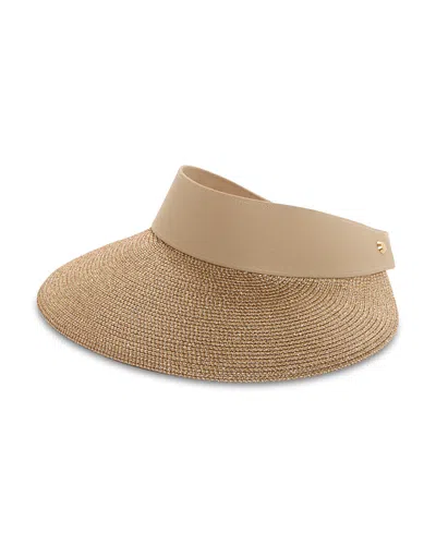 Eric Javits Champ Ii Visor In Brown