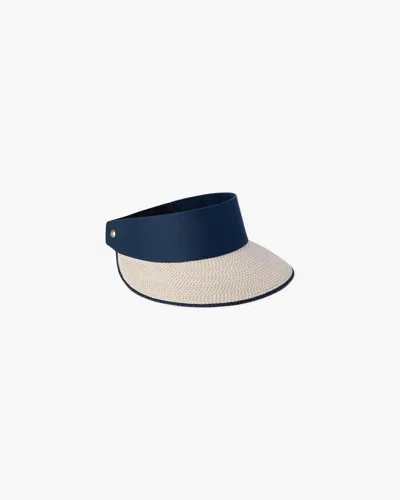 Eric Javits Champ In White Mix/navy