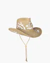 Eric Javits Coral Corral In Peanut/white