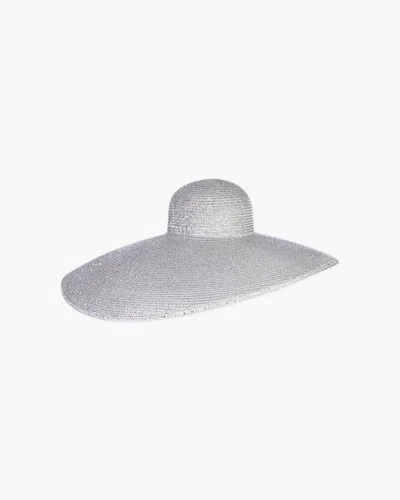 Eric Javits Giant Floppy In Silver