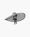 Eric Javits Gigantic Javits - Striped In Black/white