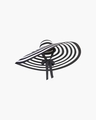 Eric Javits Gigantic Javits - Striped In Black/white