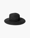 Eric Javits Jade Wool Felt Fedora Hat In Black