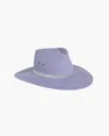 Eric Javits Jade Wool Felt Fedora Hat In Lilac