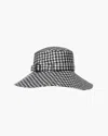Eric Javits Kaya Rain In Black Check