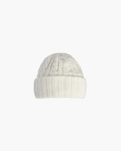 Eric Javits Knit Fisherman Cap In Cream