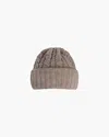 Eric Javits Knit Fisherman Cap In Taupe
