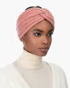Eric Javits Knit Turban In Blush