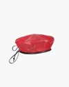 ERIC JAVITS LEATHER BERET