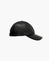 Eric Javits Leather Fenway In Black