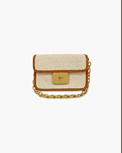 Eric Javits Lil Tesio Straw Bag In Sand