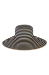 Eric Javits Margot Packable Sun Hat In Multi