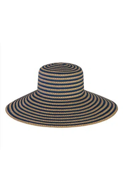 Eric Javits Margot Packable Sun Hat In Multi