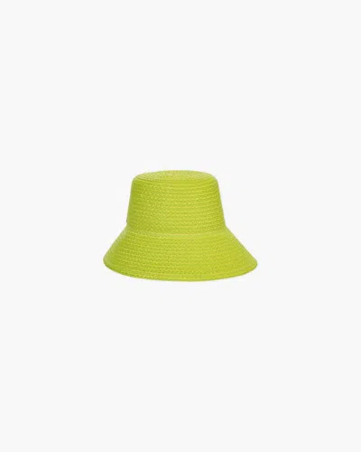 Eric Javits Marina Bucket In Chartreuse