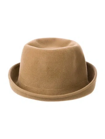 Pre-owned Eric Javits Mowbray Hat In Brown